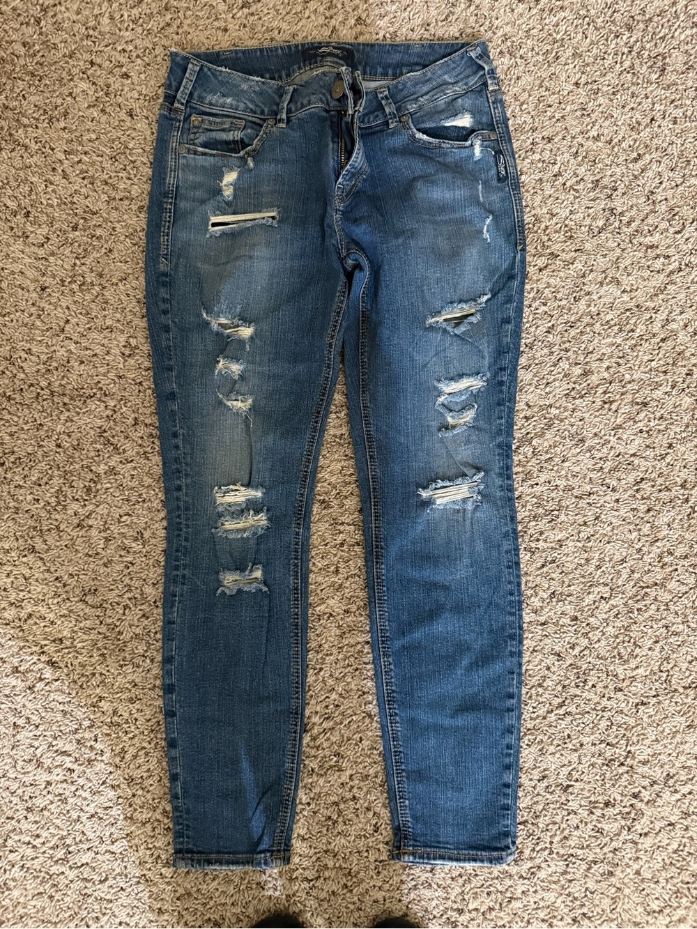Womens silver jeans 30/29